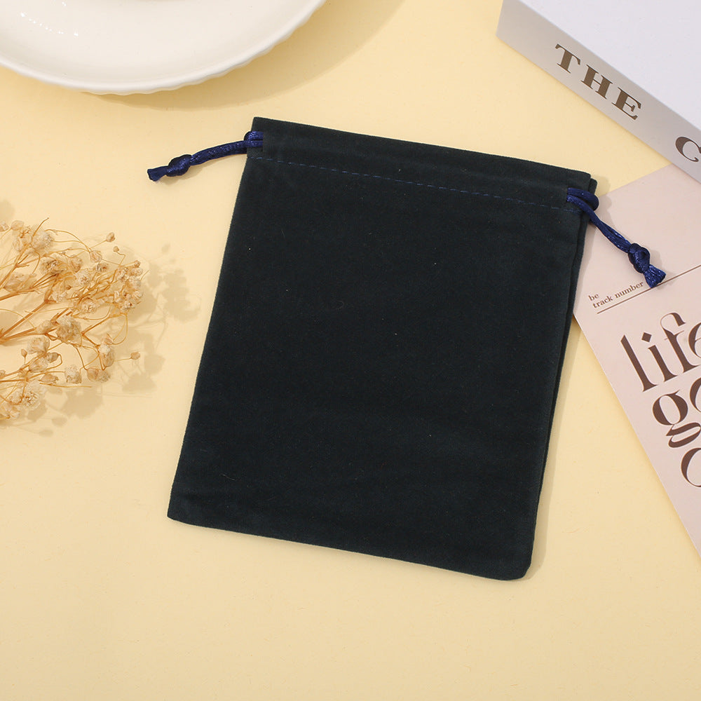 Flannel Drawstring Pocket