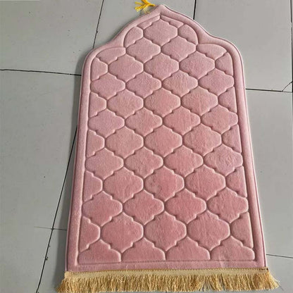 flannel floor mat
