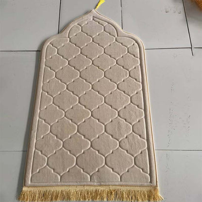 flannel floor mat
