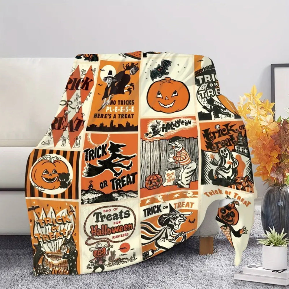 Flannel Geometric Pattern Blanket