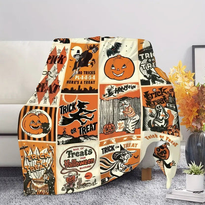 Flannel Geometric Pattern Blanket