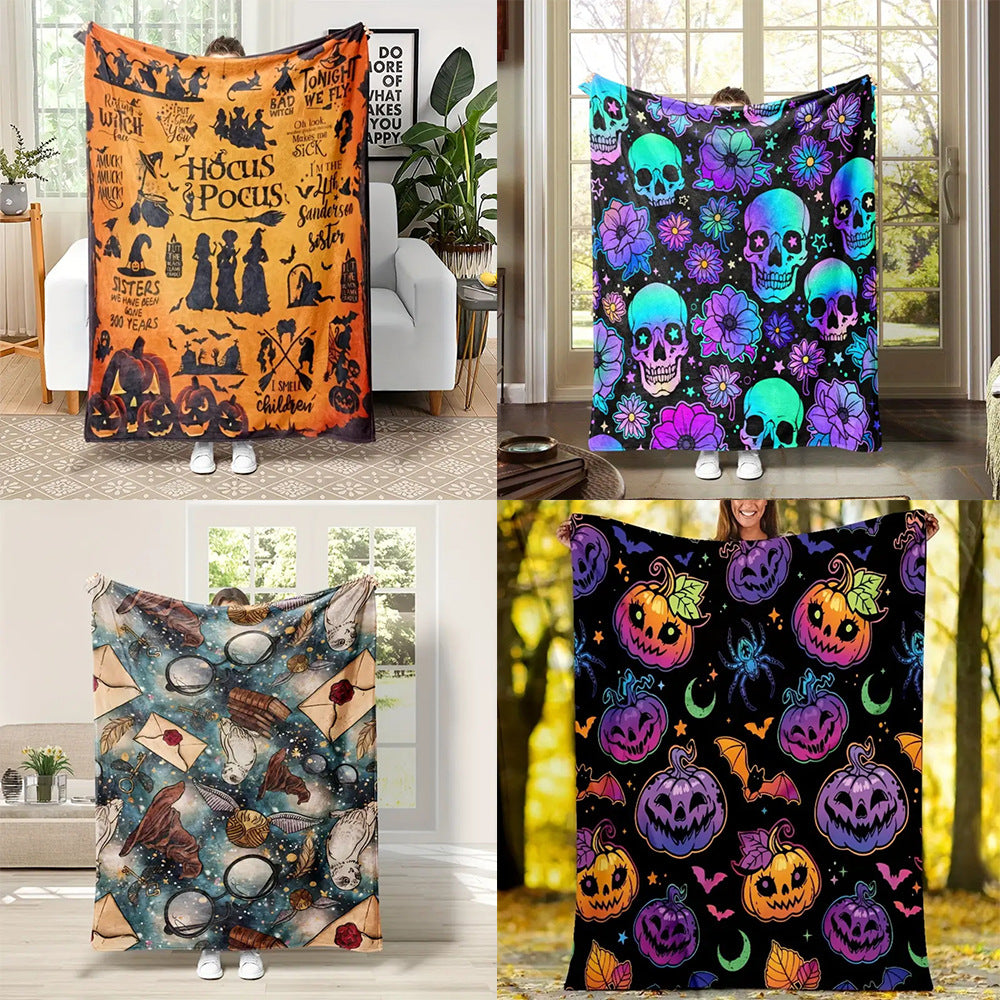 Flannel Geometric Pattern Blanket