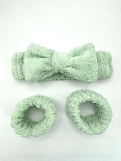 Flannel Headband Set