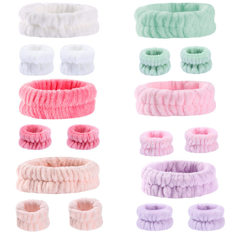 Flannel Headband Set