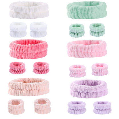 Flannel Headband Set
