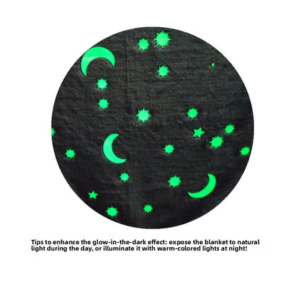 Flannel nightlight blanket
