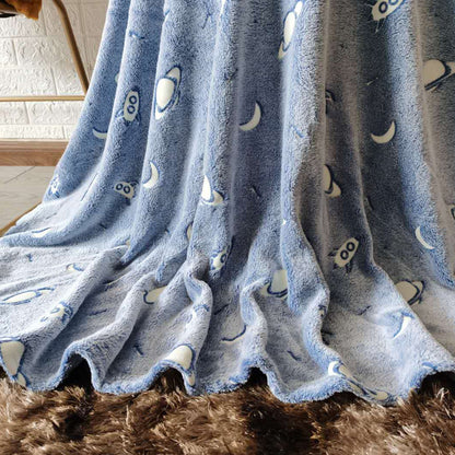 Flannel nightlight blanket