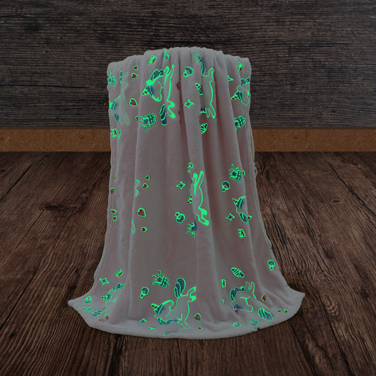 Flannel nightlight blanket