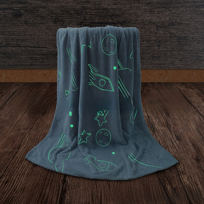 Flannel nightlight blanket