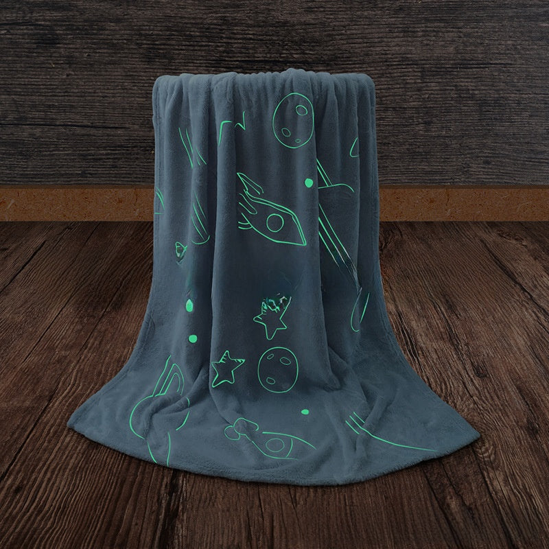 Flannel nightlight blanket
