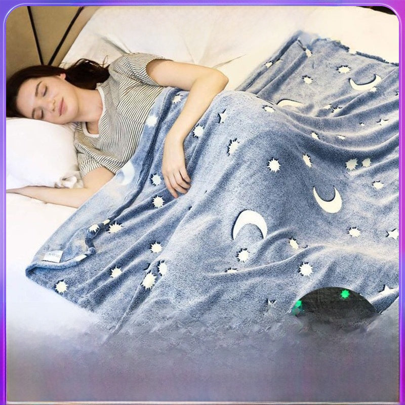 Flannel nightlight blanket