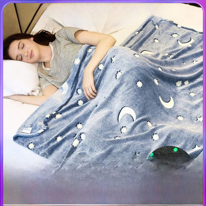 Flannel nightlight blanket