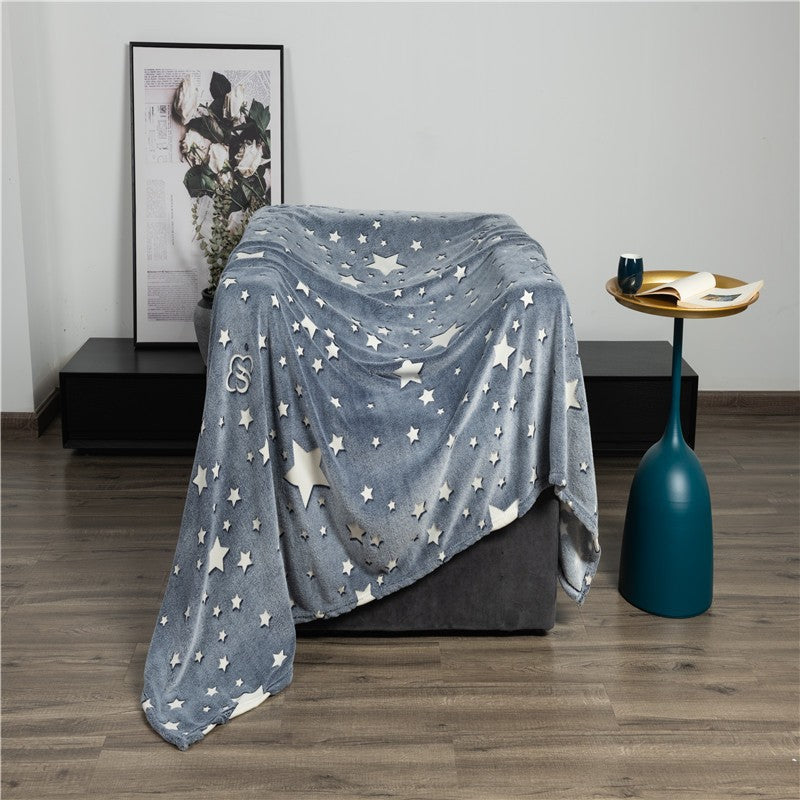 Flannel nightlight blanket