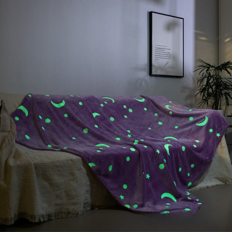 Flannel nightlight blanket