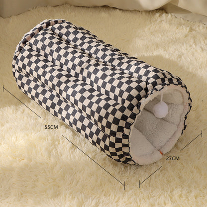 Flannel Pet Bed Warm Cat Sofa Kennel Nest Mat
