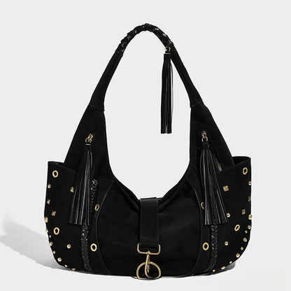 Flannel Underarm Crossbody Bag