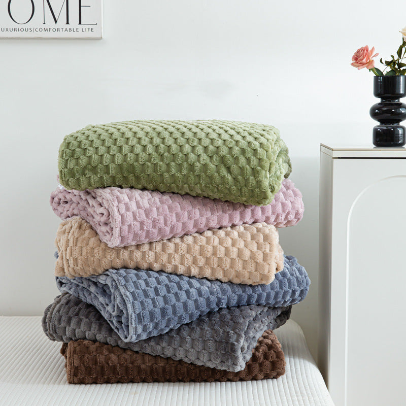 Flannel Velvet Throw Blanket