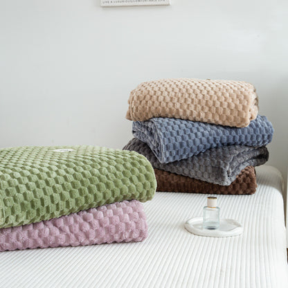 Flannel Velvet Throw Blanket