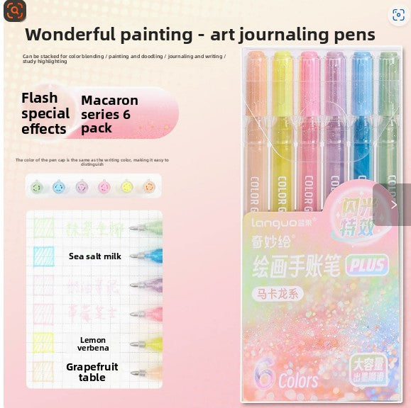 Flash Gel Pen with Sparkle Effect