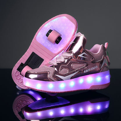 Flash Roller Skates for Adults with LED Lights