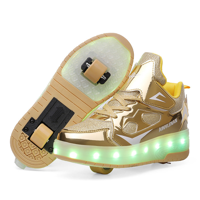 Flash Roller Skates for Adults with LED Lights