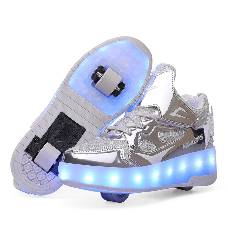 Flash Roller Skates for Adults with LED Lights
