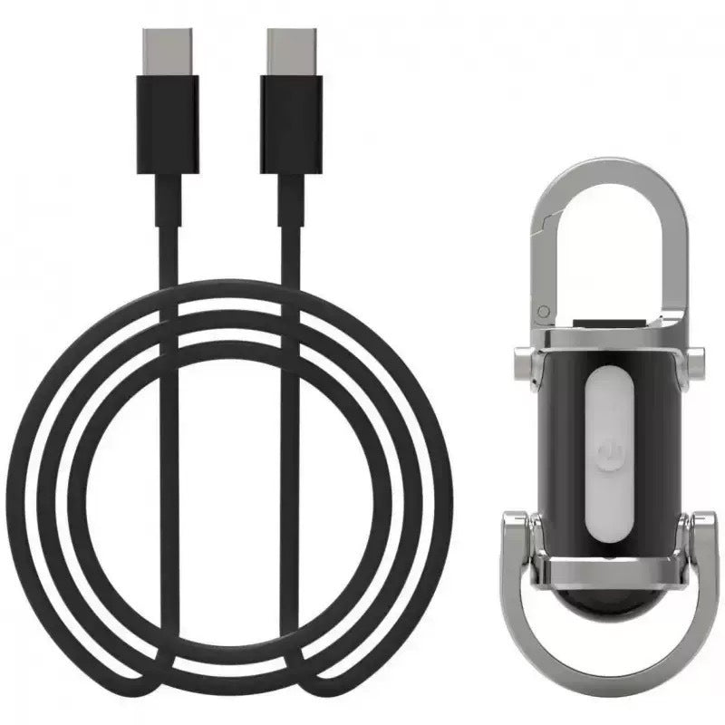 Flashlight lamp keychain