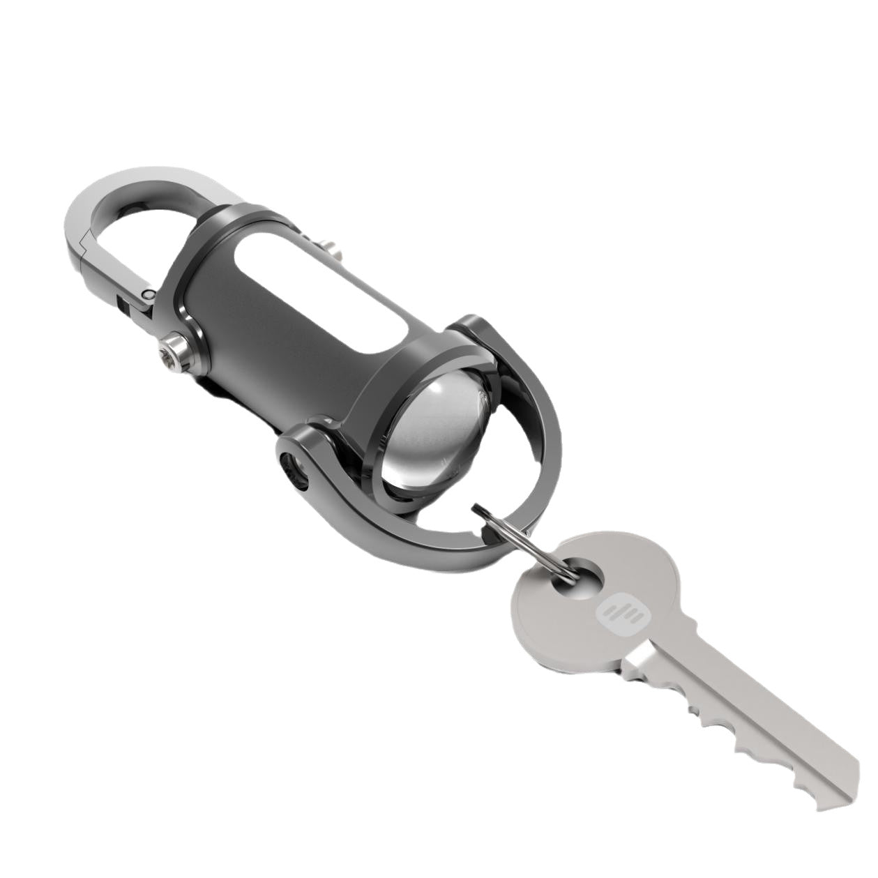 Flashlight lamp keychain
