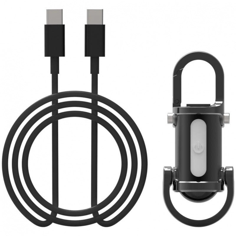 Flashlight lamp keychain