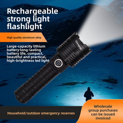 Flashlight with strong light