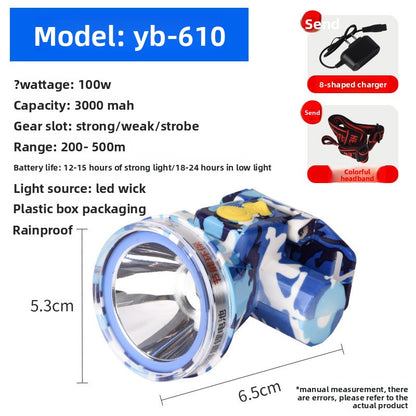 Flashlight with strong light