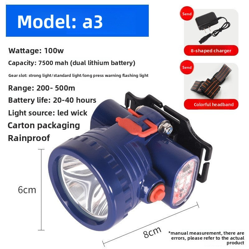 Flashlight with strong light