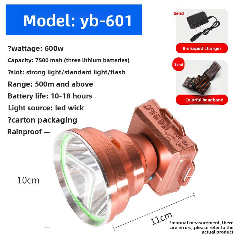 Flashlight with strong light