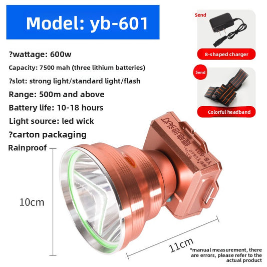 Flashlight with strong light