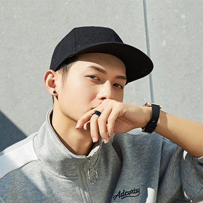 Flat Brim Baseball Cap