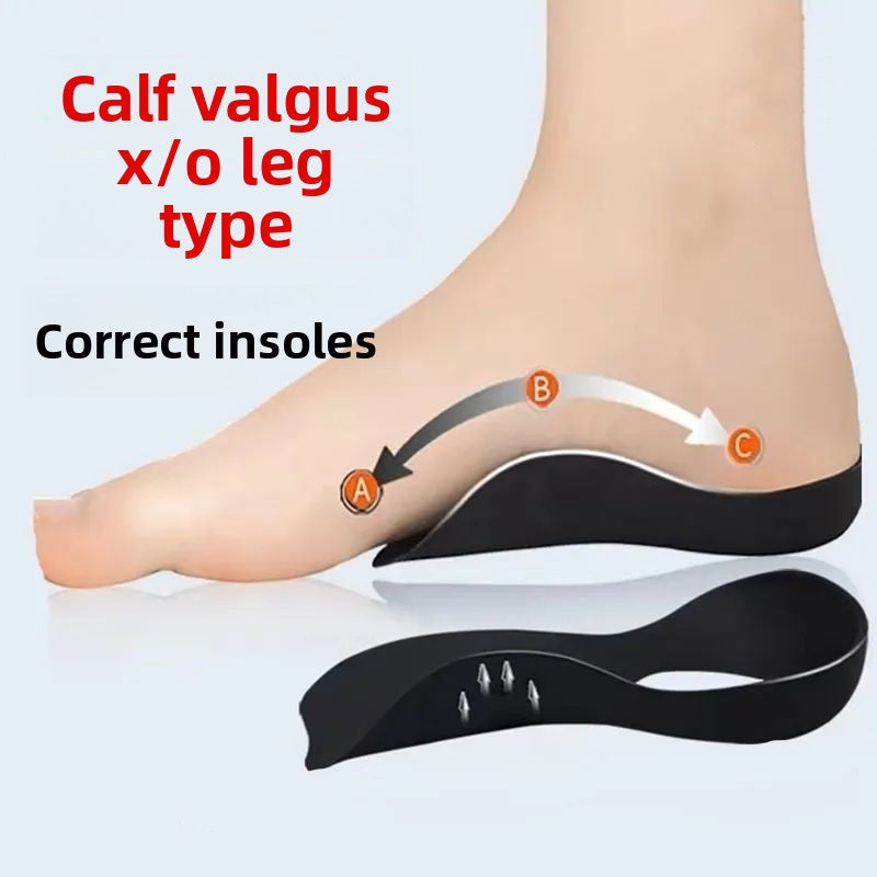 Flat foot corrective insoles