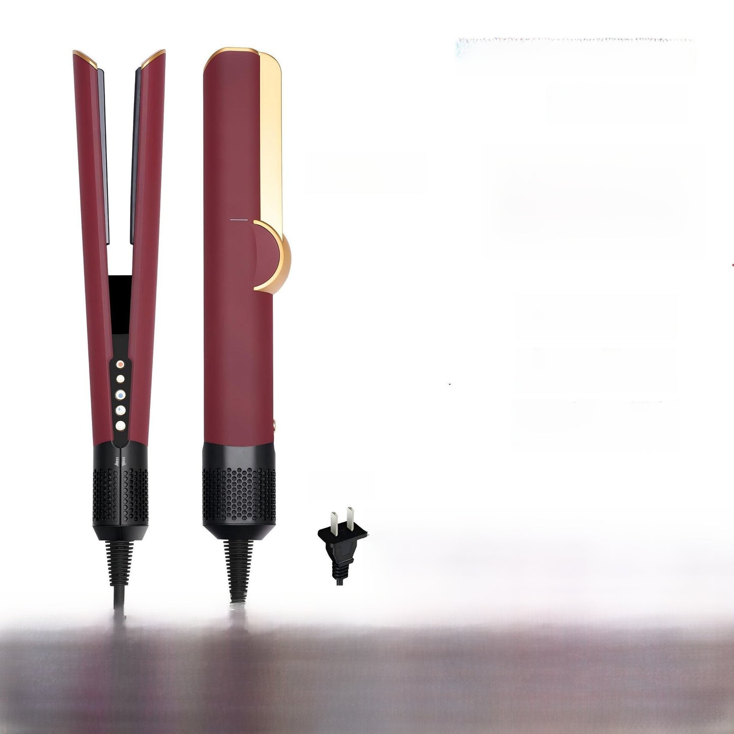 Flat iron straightener high-speed hair dryer