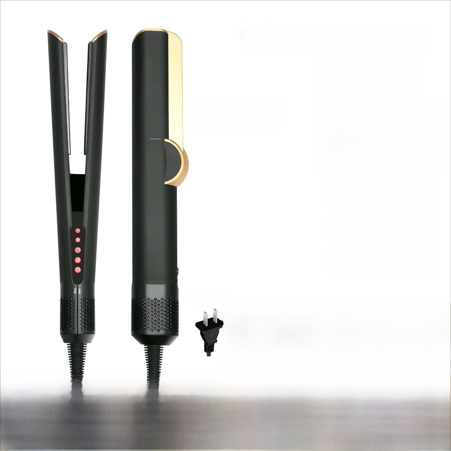 Flat iron straightener high-speed hair dryer