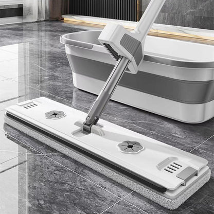 Flat mop household