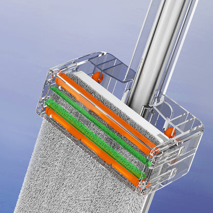 Flat mop household
