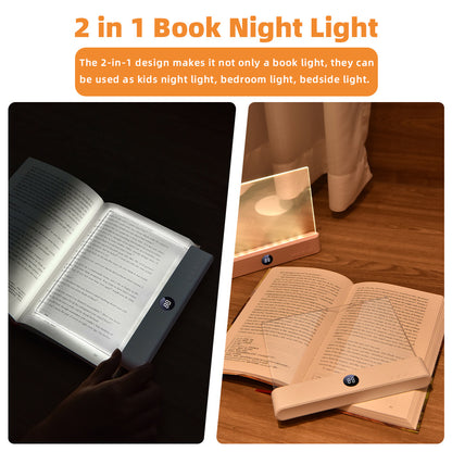 Flat reading lamp