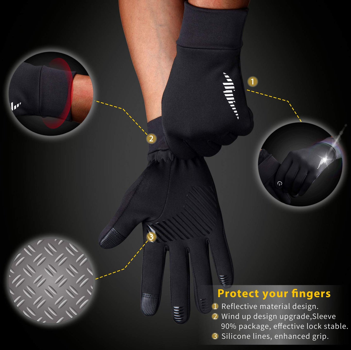 fleece gloves