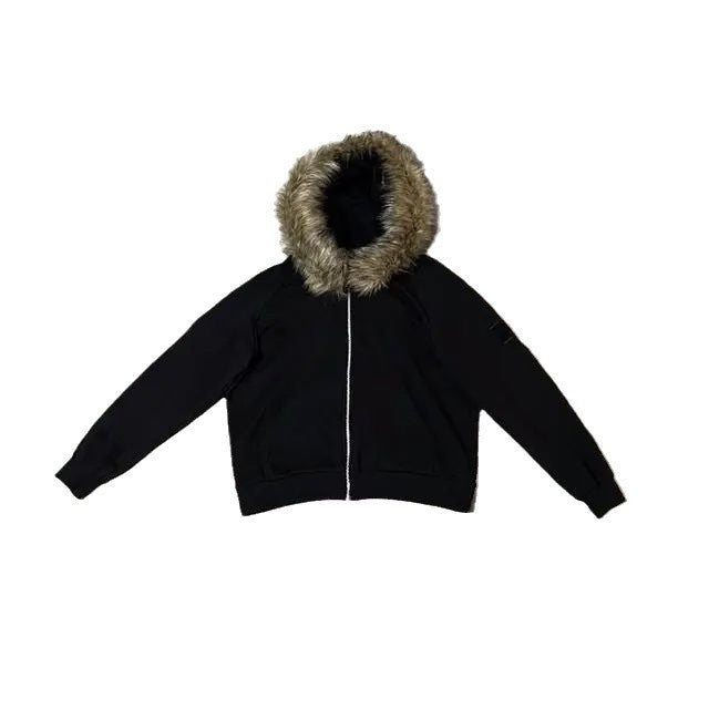 Fleece hat hoodie