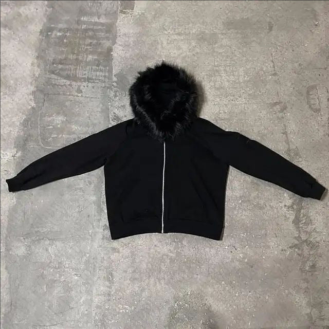 Fleece hat hoodie