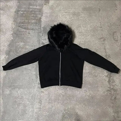 Fleece hat hoodie
