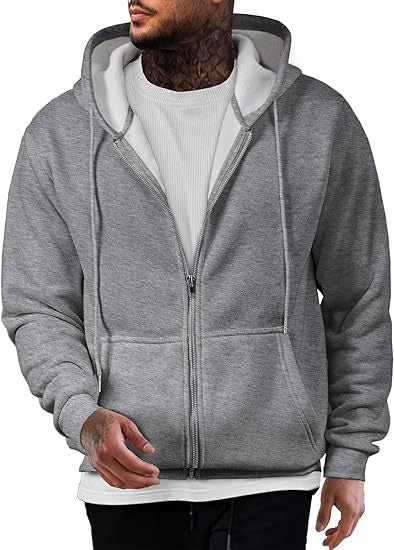 Fleece Hooded Jacket