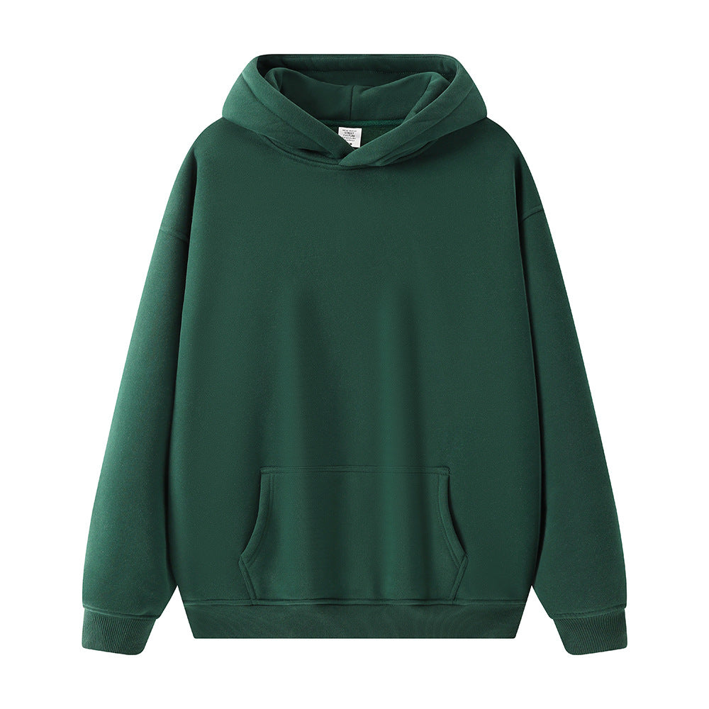 fleece hooded sweatshirt