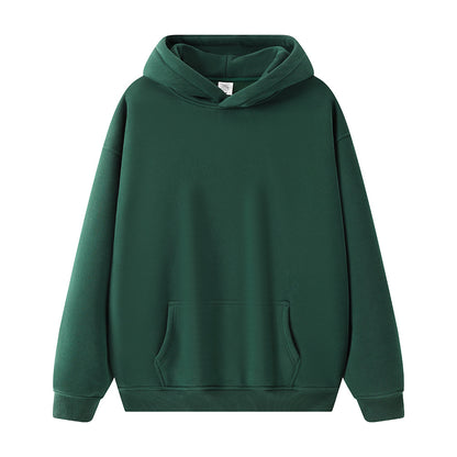fleece hooded sweatshirt