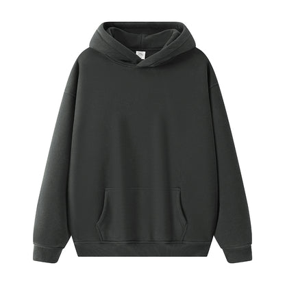 fleece hooded sweatshirt