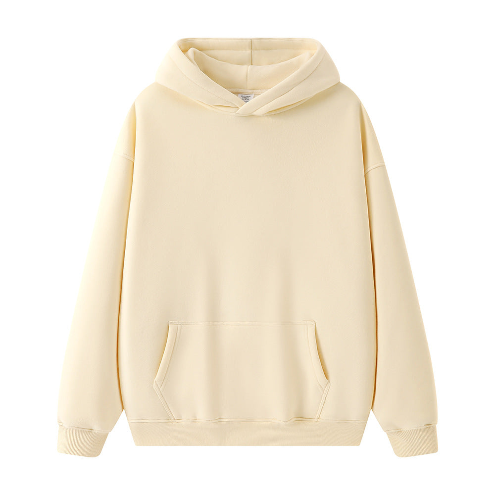 fleece hooded sweatshirt
